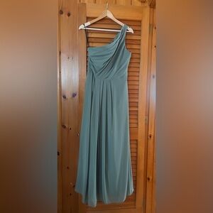 SORELLA VITA One Shoulder Green Dress
